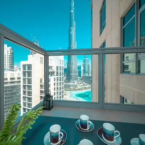 Durrani Homes - Residences Lux Two Bedroom With Burj Khalifa Fountain View Dubaï