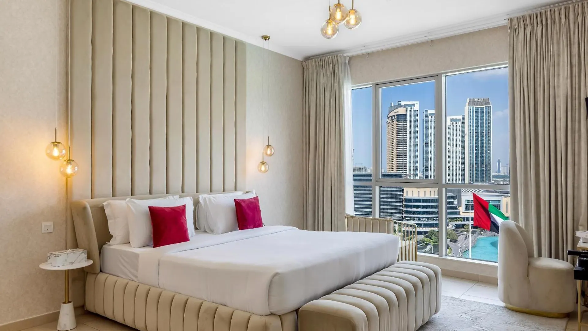 Durrani Homes - Lavish 3Br Besides Burj Khalifa And Fountain View Dubai