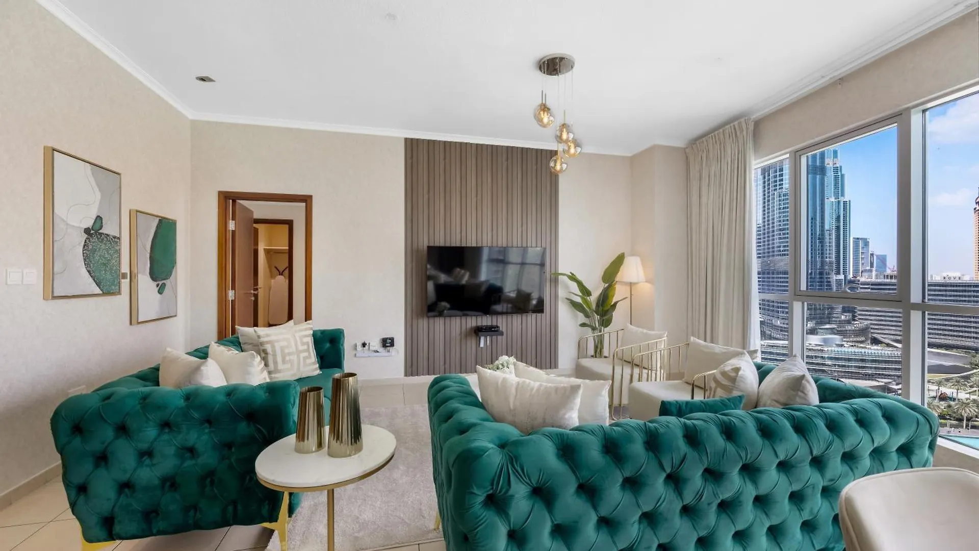 Apartment Durrani Homes - Lavish 3Br Besides Burj Khalifa And Fountain View Dubai