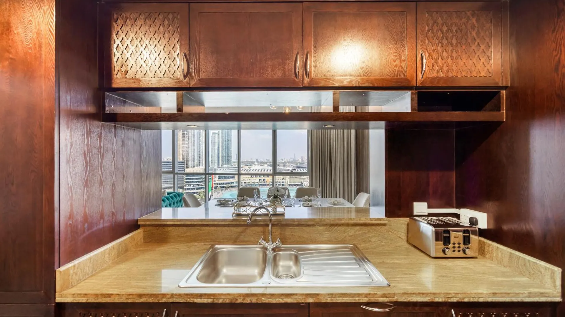 Durrani Homes - Lavish 3Br Besides Burj Khalifa And Fountain View Dubai Apartment
